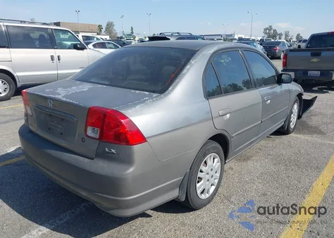 2004 Honda Civic Lx из США, поврежденный, VIN 2HGES16614H532720